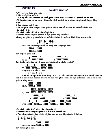 16 Chuyên đề bồi dưỡng Học sinh giỏi môn Toán Lớp 5