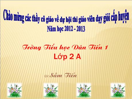 Bài giảng môn Mĩ thuật Lớp 2 - Bài 21: Tập nặn tạo dáng. Nặn hoặc vẽ hình dáng người - Sầm Tiến