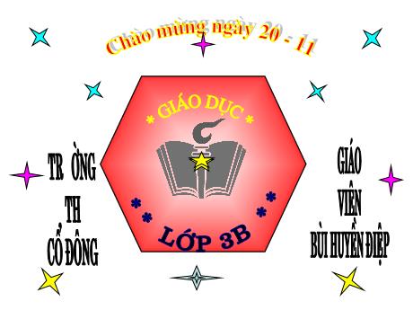 Bài giảng môn Toán Lớp 3 - Thực hành nhận biết và vẽ góc vuông bằng ê ke - Bùi Huyền Diệp