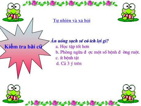 Bài giảng môn Tự nhiên xã hội Lớp 2 - Tiết 11: Gia đình