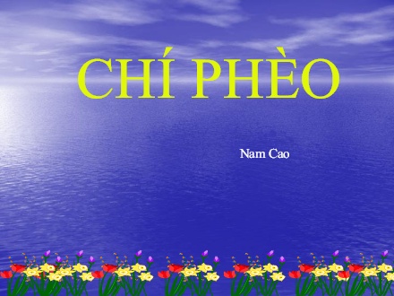 Bài giảng Ngữ văn Lớp 11 - Chí Phèo (Phần 1)