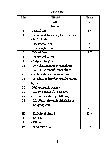 SKKN Một số biện pháp giúp giáo viên tăng cường Tiếng Việt cho học sinh dân tộc lớp 1
