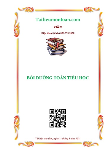 Tài liệu ôn tập Học sinh giỏi môn Toán cấp Tiểu học