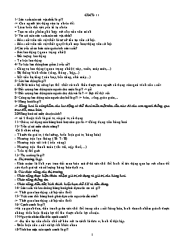 Tài liệu ôn thi Tốt nghiệp THPT môn GDCD - Năm 2024