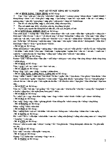 Tổng hợp dàn ý tập làm văn mẫu dành cho học sinh Lớp 3, Lớp 4 và Lớp 5